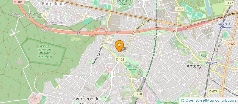 localisation de l'entreprise LOESA à VERRIERES-LE-BUISSON