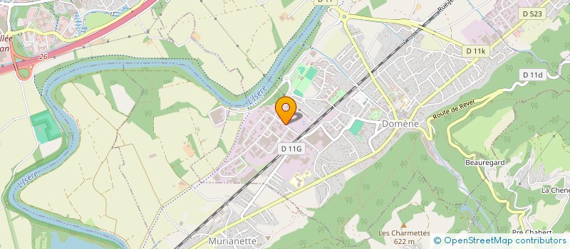 localisation de l'entreprise LOESS  DOMENE