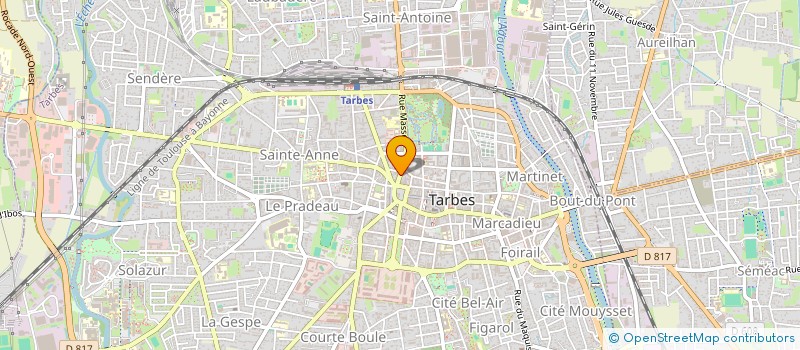 localisation de l'entreprise LOETIE BEAUTE  TARBES