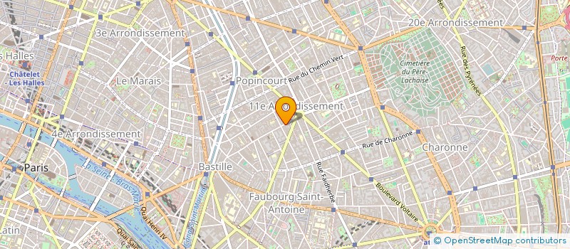 localisation de l'entreprise LOEV  PARIS