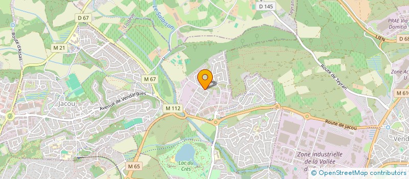 localisation de l'entreprise LOEVEN INVEST à LE CRES