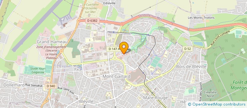 localisation de l'entreprise LOEWOOD à LE HAVRE