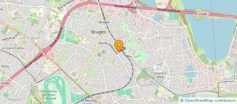 localisation de l'entreprise LOF  BRUGES