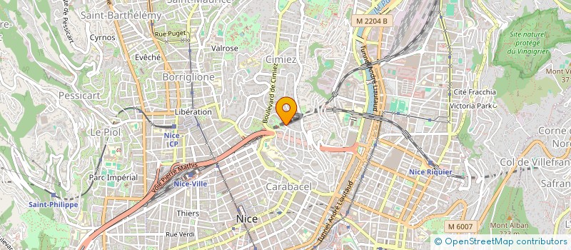 localisation de l'entreprise LOFA à NICE
