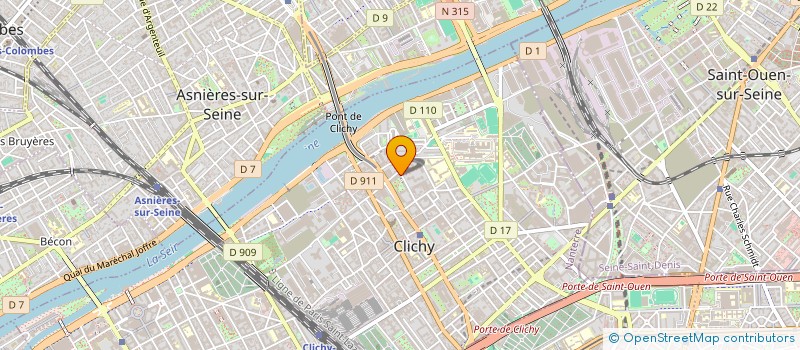 localisation de l'entreprise LOFAB à CLICHY