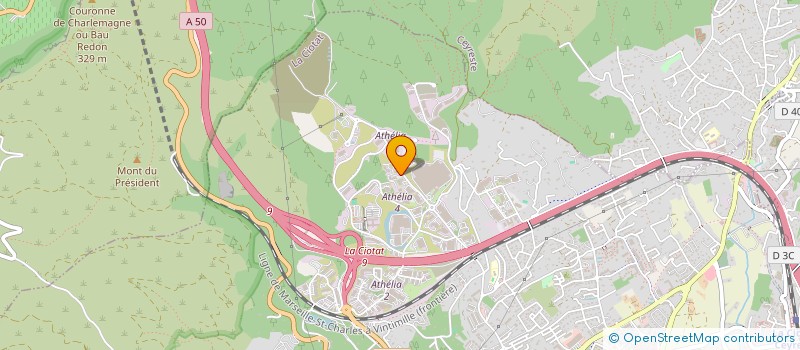 localisation de l'entreprise LOFAHEVI  LA CIOTAT