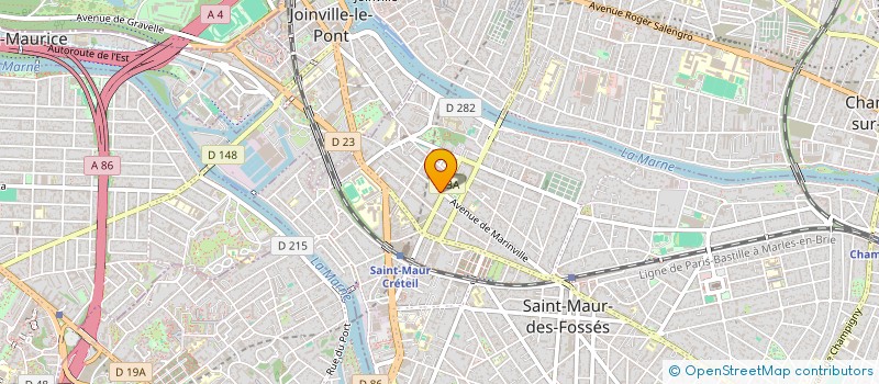 localisation de l'entreprise LOFARI à SAINT-MAUR-DES-FOSSES