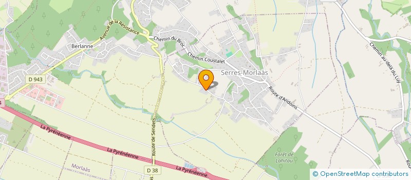 localisation de l'entreprise LOFATI  MORLAAS