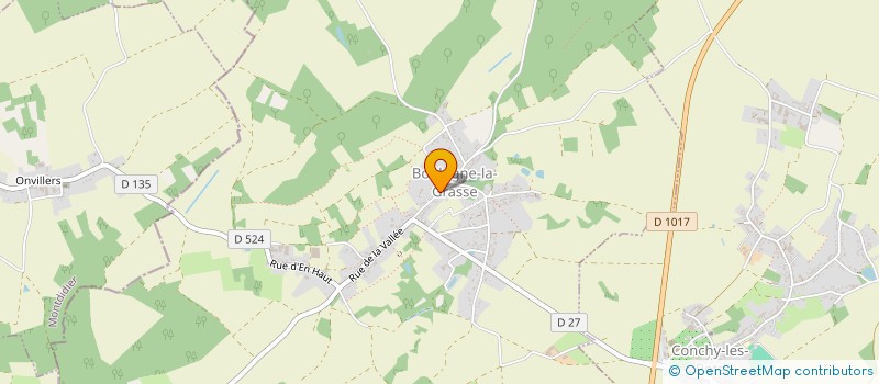 localisation de l'entreprise LOFFROY  ORVILLERS-SOREL