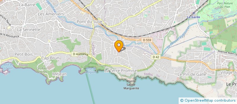 localisation de l'entreprise LOFLO à LA GARDE