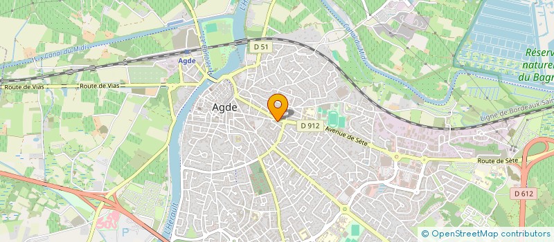 localisation de l'entreprise LOFMANO à AGDE