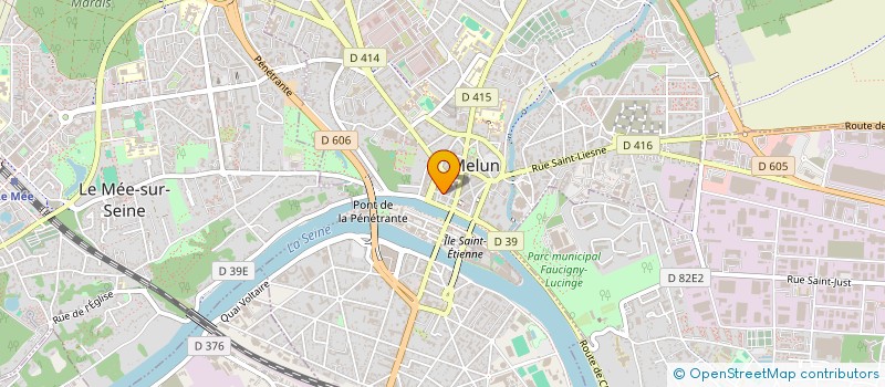 localisation de l'entreprise LOFT 14 à MELUN