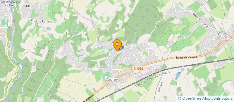 localisation de l'entreprise LOFT  VOUREY