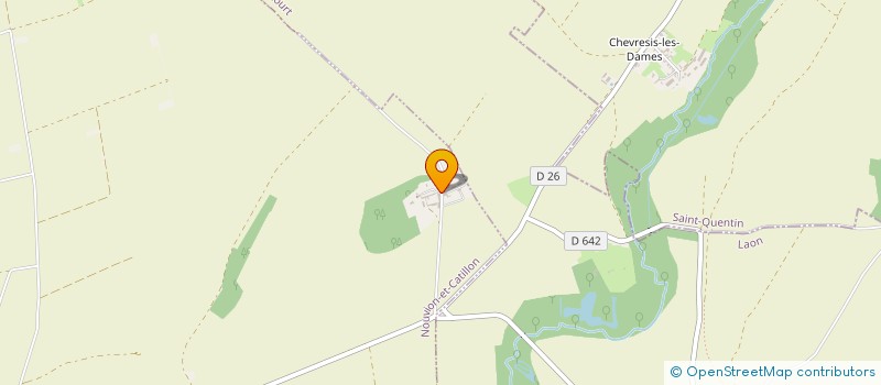 localisation de l'entreprise LOFT  NOUVION-ET-CATILLON