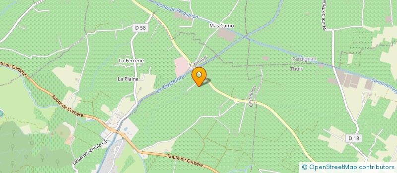 localisation de l'entreprise LOFT  CASTELNOU