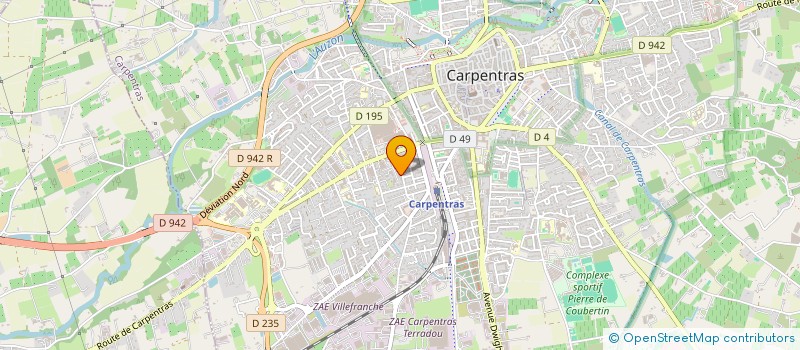 localisation de l'entreprise LOFT  CARPENTRAS