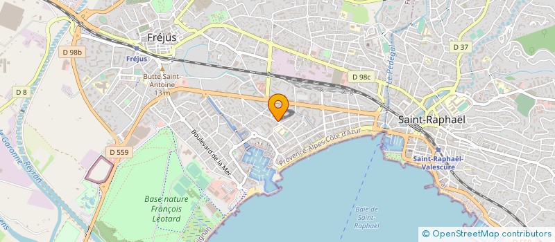 localisation de l'entreprise LOFT CONCEPT BAT  FREJUS