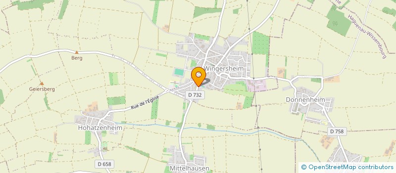 localisation de l'entreprise LOFT CONSTRUCTIONS  MITTELSCHAEFFOLSHEIM