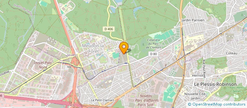 localisation de l'entreprise LOFT EVENT à CLAMART