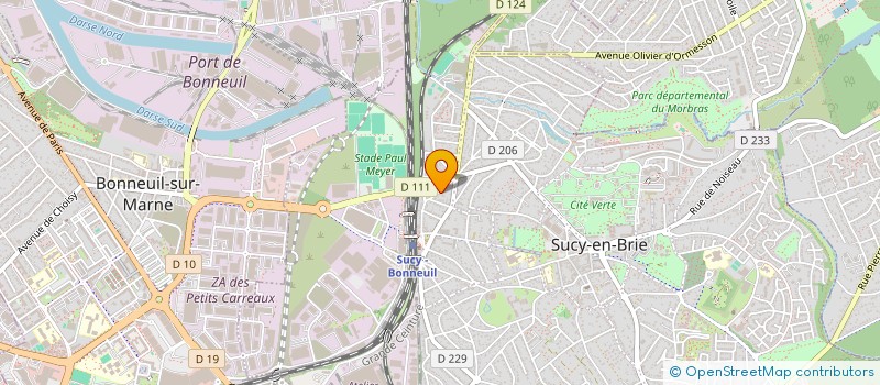 localisation de l'entreprise LOFT IMMO  SUCY-EN-BRIE