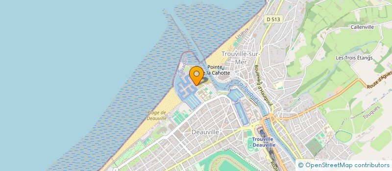 localisation de l'entreprise LOFT MARY  DEAUVILLE