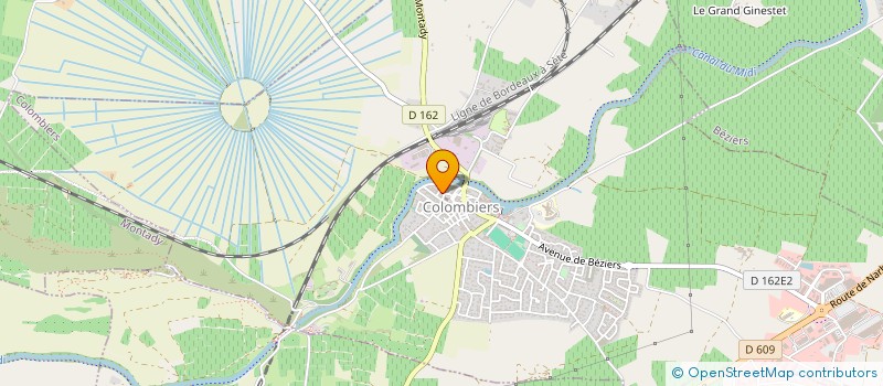 localisation de l'entreprise LOFT OLIV  NISSAN-LEZ-ENSERUNE