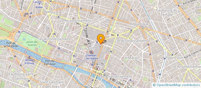 localisation de l'entreprise LOFT PARTNERS à PARIS