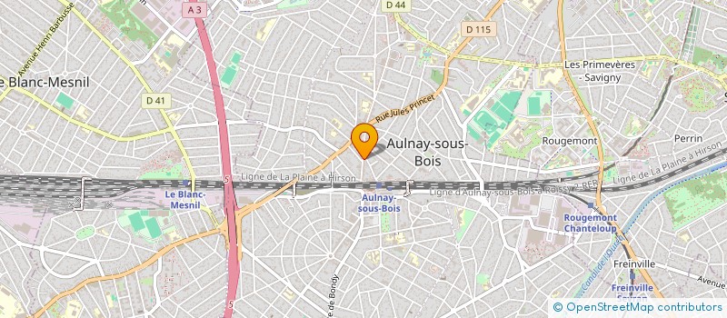 localisation de l'entreprise LOFT SOURCING à AULNAY-SOUS-BOIS