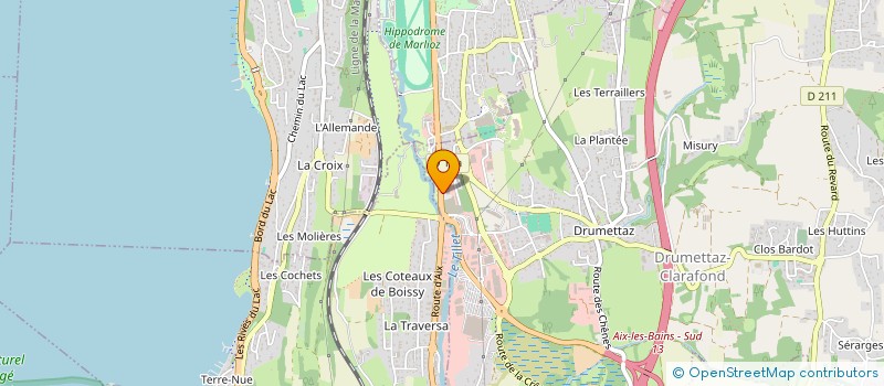 localisation de l'entreprise LOFTIMMO  DRUMETTAZ-CLARAFOND