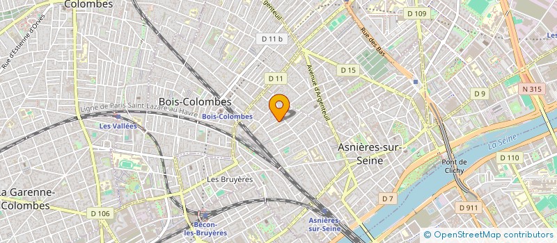 localisation de l'entreprise LOFTUS VERSFELD LTD  ASNIERES-SUR-SEINE