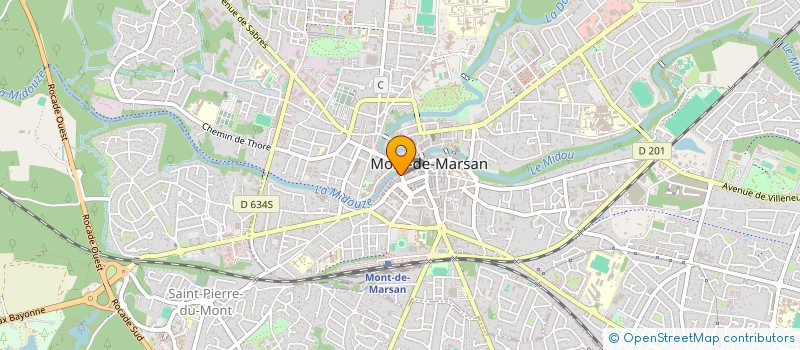 localisation de l'entreprise LOG à MONT-DE-MARSAN