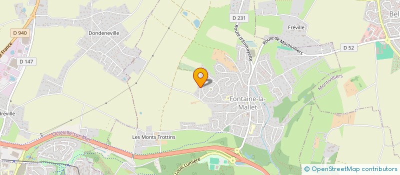 localisation de l'entreprise LOG 76  FONTAINE-LA-MALLET