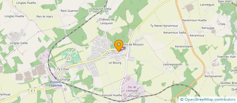 localisation de l'entreprise LOG'ADO à LOGONNA-DAOULAS