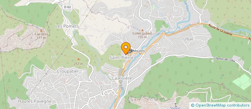 localisation de l'entreprise LOG'AZUR à AUBAGNE