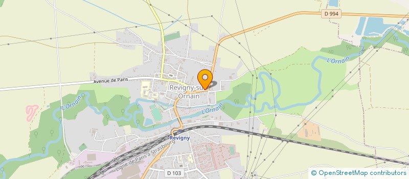 localisation de l'entreprise LOG CONNECT SERVICES à REVIGNY-SUR-ORNAIN