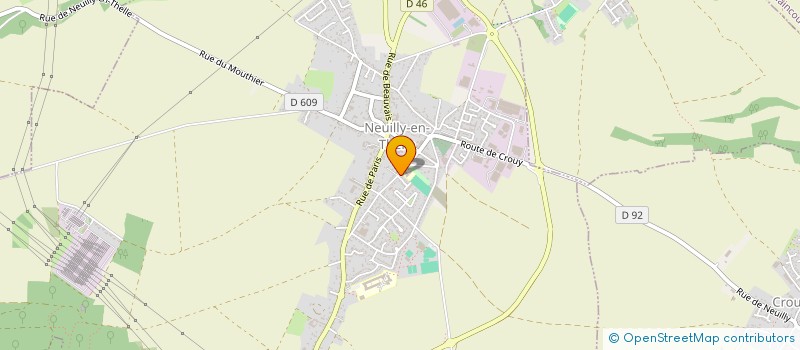 localisation de l'entreprise LOG'ECO 1 TOIT AVANT TOUT  NEUILLY-EN-THELLE