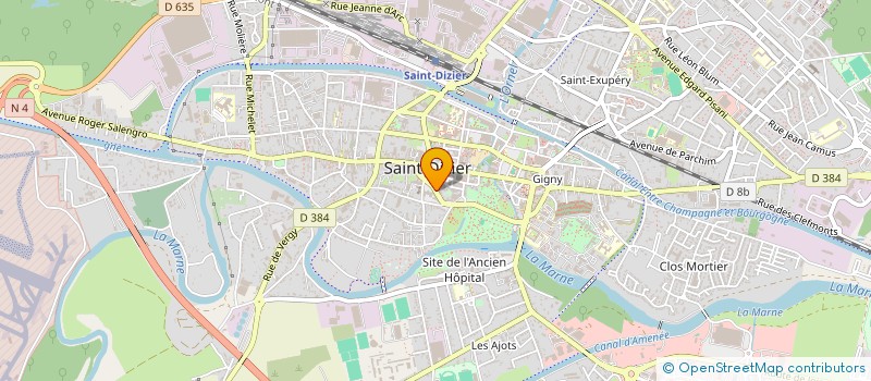 localisation de l'entreprise LOG ELEC MAINTENANCE à SAINT-DIZIER