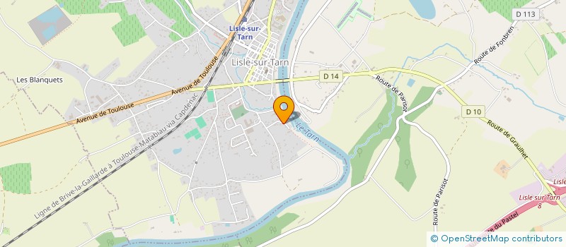 localisation de l'entreprise LOG ENERGIES à LISLE-SUR-TARN