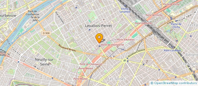 localisation de l'entreprise LOG FOR GOOD à LEVALLOIS-PERRET