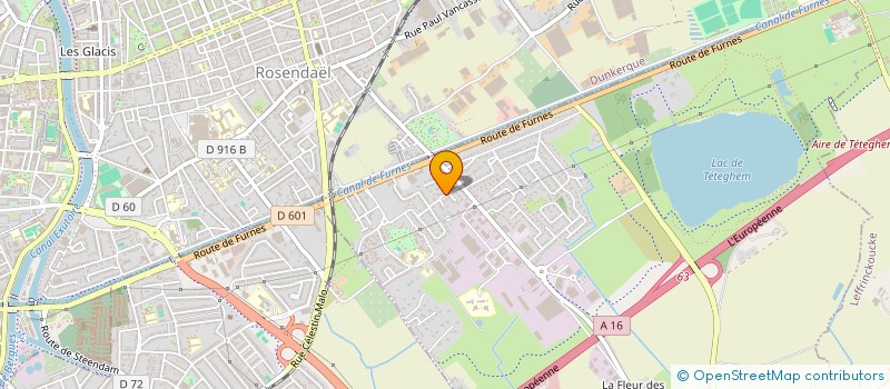 localisation de l'entreprise LOG'IMMO  TETEGHEM-COUDEKERQUE-VILLAGE