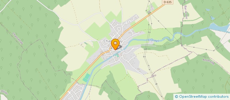 localisation de l'entreprise LOG-IN à CHANCENAY