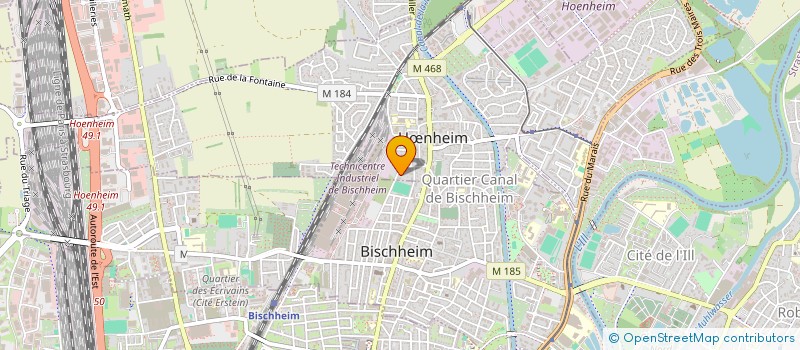 localisation de l'entreprise LOG MI IMMO  HNHEIM