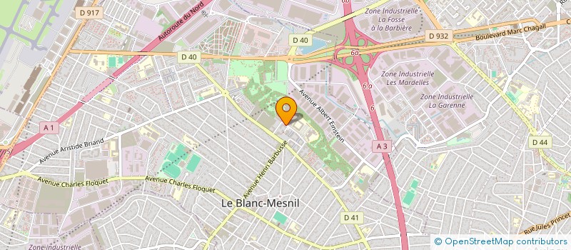 localisation de l'entreprise LOG'S NET à LE BLANC-MESNIL