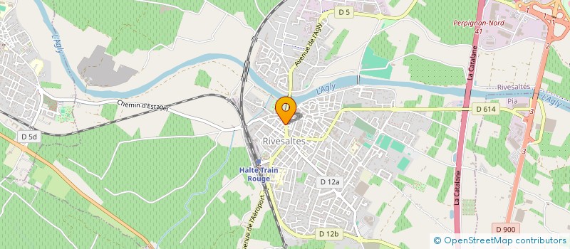 localisation de l'entreprise LOG66 à RIVESALTES