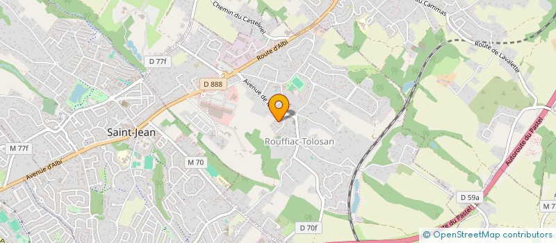 localisation de l'entreprise LOGA  ROUFFIAC-TOLOSAN