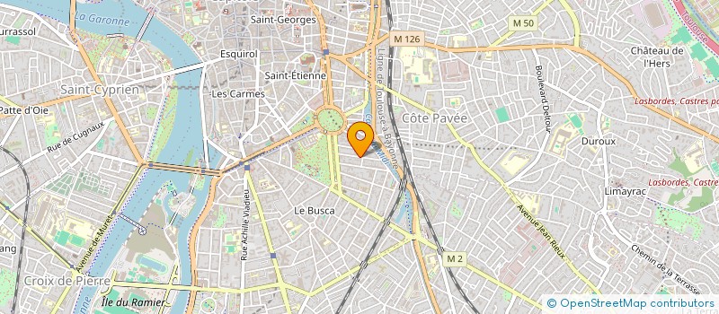 localisation de l'entreprise LOGA  TOULOUSE