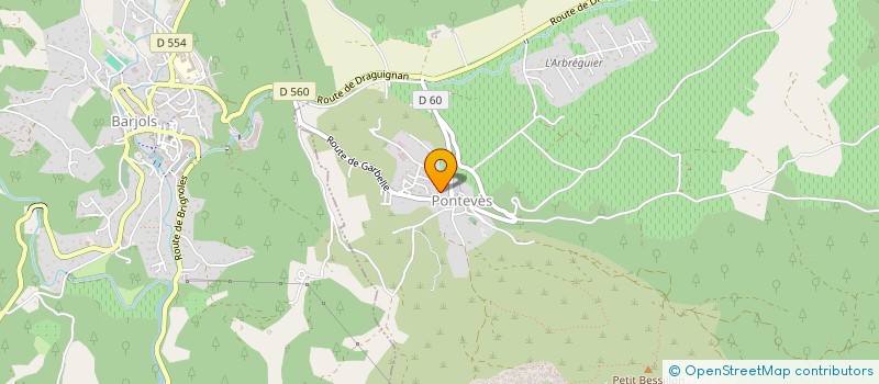 localisation de l'entreprise LOGA SOLUTIONS à PONTEVES