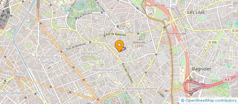 localisation de l'entreprise LOGABAX à PARIS