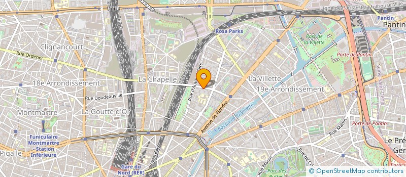 localisation de l'entreprise LOGADOM  PARIS