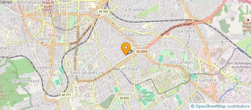localisation de l'entreprise LOGAL III à CLERMONT-FERRAND